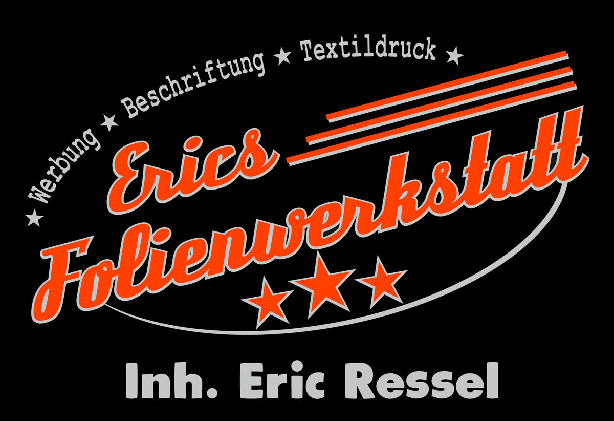 Logo Erics Folienwerkstatt - Inh. Eric Ressel